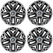 Set 4 Capace Roti 15 `` Best Gri-Negru, Compatibile Cu BMW Nou