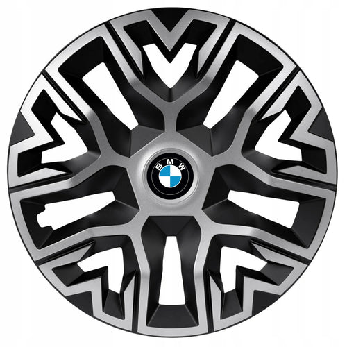 Set 4 Capace Roti 15 " Best Gri-Negru, Compatibile Cu BMW