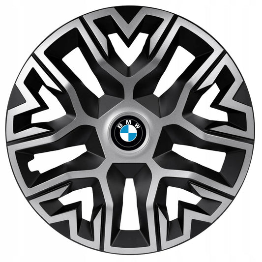 Set 4 Capace Roti 15 " Best Gri-Negru, Compatibile Cu BMW