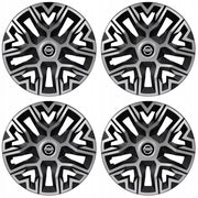 Set 4 Capace Roti 15 `` Best Gri-Negru, Compatibile Cu Nissan