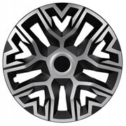 Set 4 Capace Roti 15 `` Best Gri-Negru, Compatibile Cu Peugeot