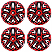 Set 4 Capace Roti 15 `` Best Rosu-Negru, Compatibile Cu BMW Nou