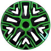 Set 4 Capace Roti 15 `` Best Verde-Negru, Compatibile Cu Ford