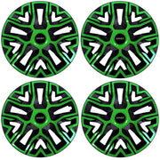 Set 4 Capace Roti 15 `` Best Verde-Negru, Compatibile Cu Smart