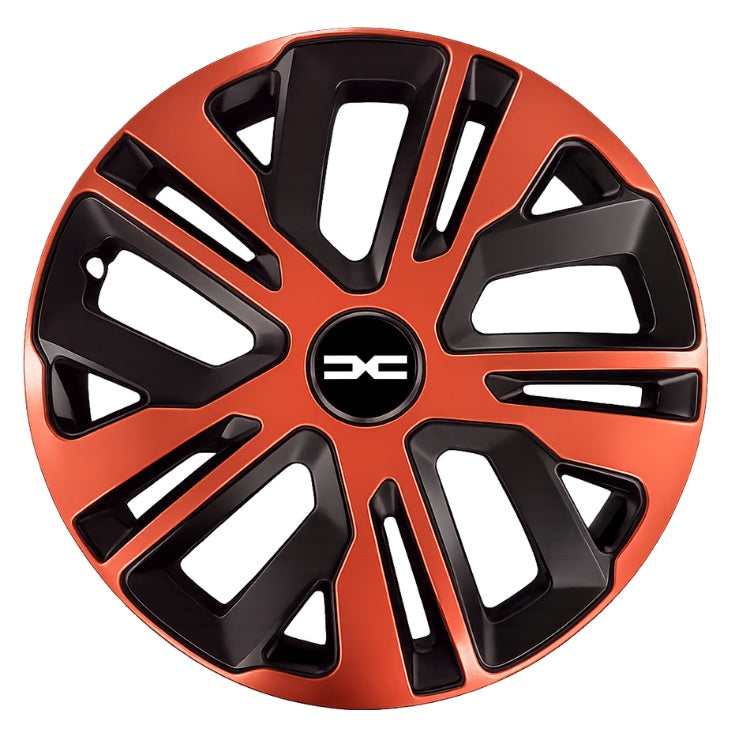 Set 4 Capace Roti 15 inch (R15), Raven Cupru-Negru Compatibil Cu Dacia Nou