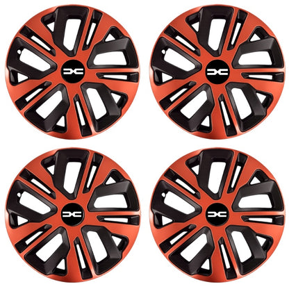 Set 4 Capace Roti 15 inch (R15), Raven Cupru-Negru Compatibil Cu Dacia Nou