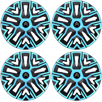 Set 4 Capace Roti 16 " Best Azur-Negru, Compatibile Cu BMW Nou