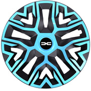 Set 4 Capace Roti 16 inchi (R16), Best Azur-Negru, Compatibile Cu Dacia Nou