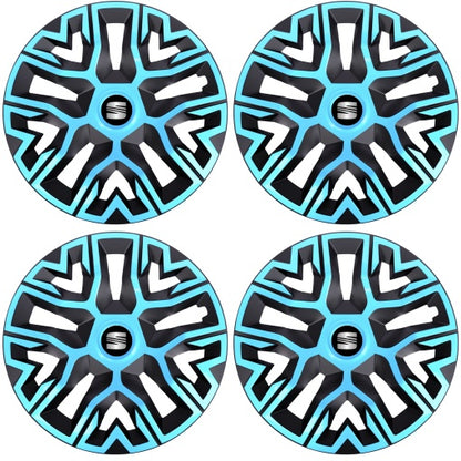 Set 4 Capace Roti 16 " Best Azur-Negru, Compatibile Cu Seat