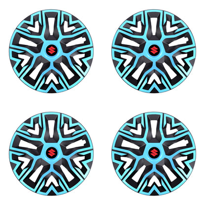Set 4 Capace Roti 16 " Best Azur-Negru, Compatibile Cu Suzuki