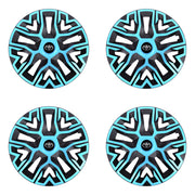 Set 4 Capace Roti 16 `` Best Azur-Negru, Compatibile Cu Toyota
