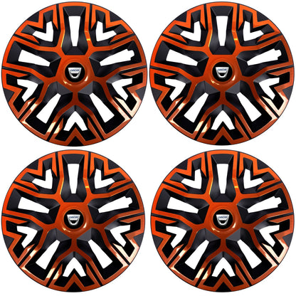 Set 4 Capace Roti 16 " Best Cupru-Negru, Compatibile Cu Dacia