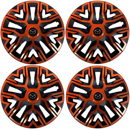 Set 4 Capace Roti 16 `` Best Cupru-Negru, Compatibile Cu Mazda