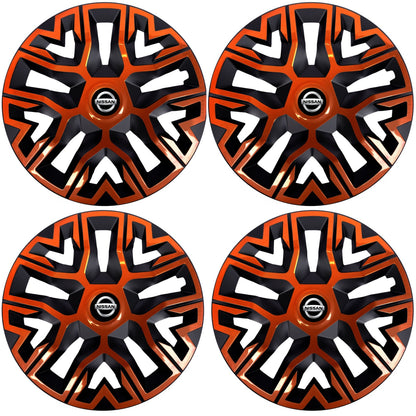 Set 4 Capace Roti 16 `` Best Cupru-Negru, Compatibile Cu Nissan