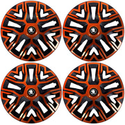 Set 4 Capace Roti 16 inchi (R16) Best Cupru-Negru, Compatibile Cu Skoda Nou