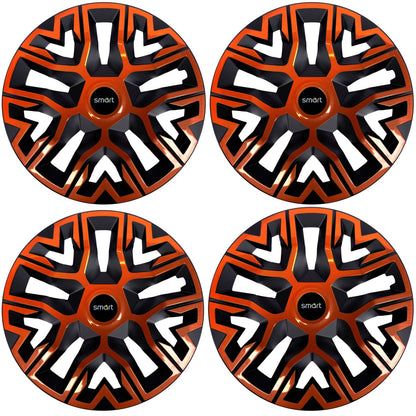 Set 4 Capace Roti 16 " Best Cupru-Negru, Compatibile Cu Smart