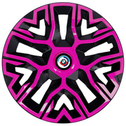 Set 4 Capace Roti 16 inchi (R16), Best Roz-Negru, Compatibile Cu BMW Nou