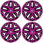 Set 4 Capace Roti 16 `` Best Roz-Negru, Compatibile Cu BMW Nou