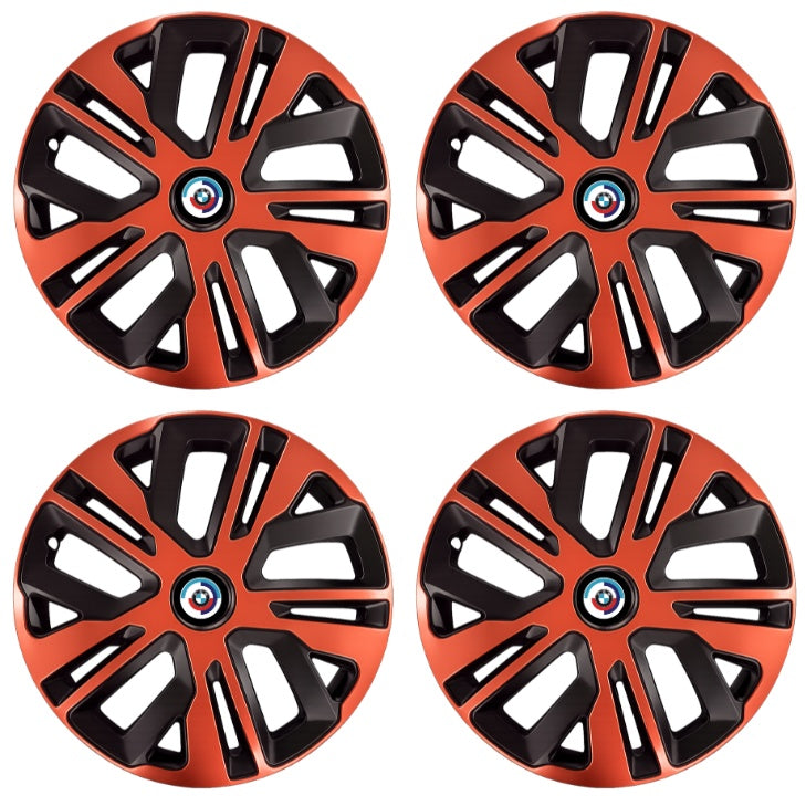 Set 4 Capace Roti 16 inch (R16), Raven Cupru-Negru Compatibil Cu BMW Aniversar