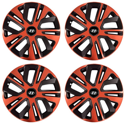 Set 4 Capace Roti 16 inch (R16), Raven Cupru-Negru Compatibil Cu Hyundai