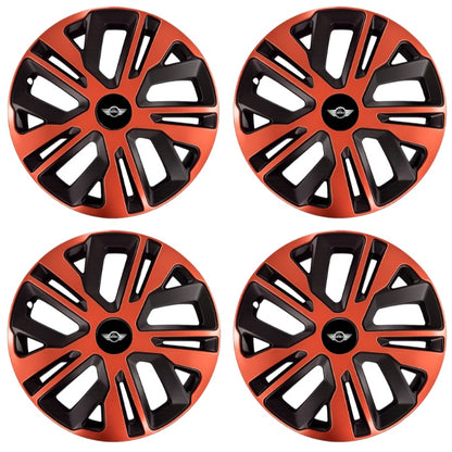 Set 4 Capace Roti 16 inch (R16), Raven Cupru-Negru Compatibil Cu Mini