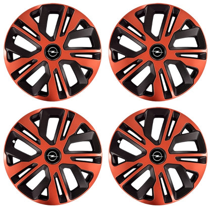 Set 4 Capace Roti 16 inch (R16), Raven Cupru-Negru Compatibil Cu Opel