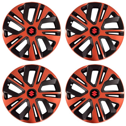 Set 4 Capace Roti 16 inch (R16), Raven Cupru-Negru Compatibil Cu Suzuki