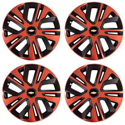 Set 4 Capace Roti 16 inch (R16), Raven Cupru-Negru Compatibil Cu Chevrolet