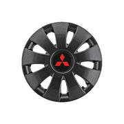 Set 4 capace roti Aura grafit R15, pentru gama auto Mitsubishi