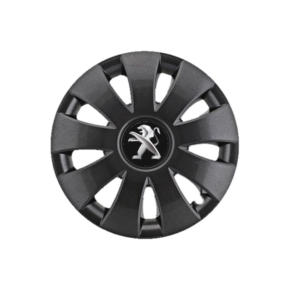 Set 4 capace roti Aura grafit R15, pentru gama auto Peugeot