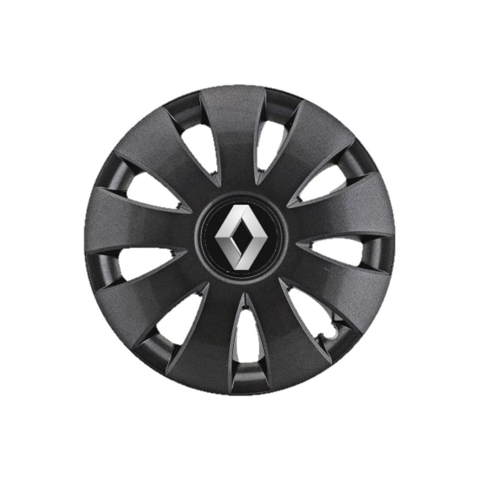 Set 4 capace roti Aura grafit R15, pentru gama auto Renault