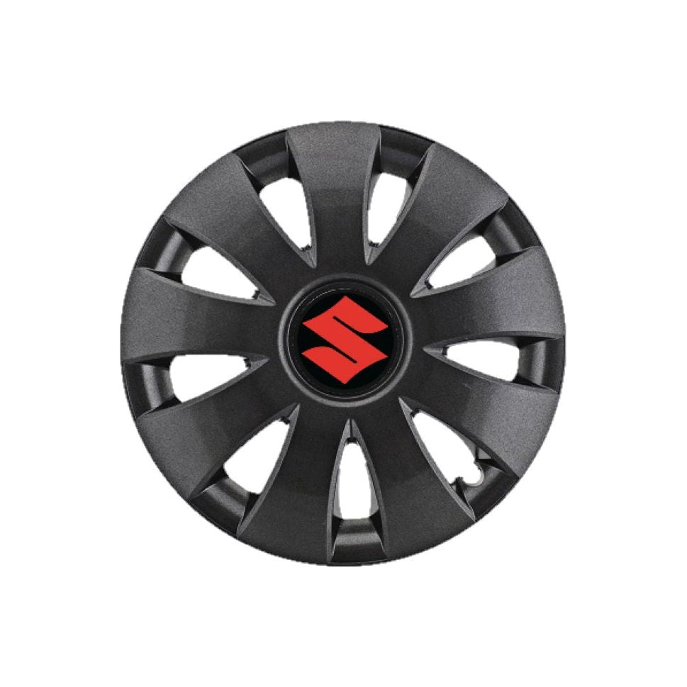 Set 4 capace roti Aura grafit R15, pentru gama auto Suzuki