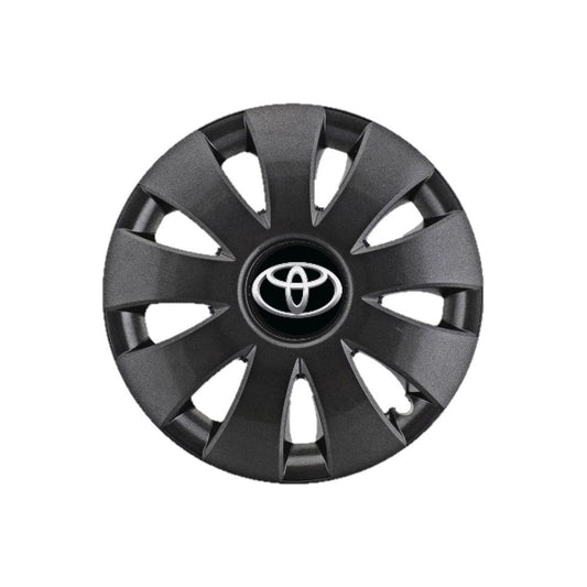 4 darabos Aura grafit R15 dísztárcsa szett, Toyota személygépkocsikhoz