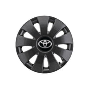 Set 4 capace roti Aura grafit R15, pentru gama auto Toyota