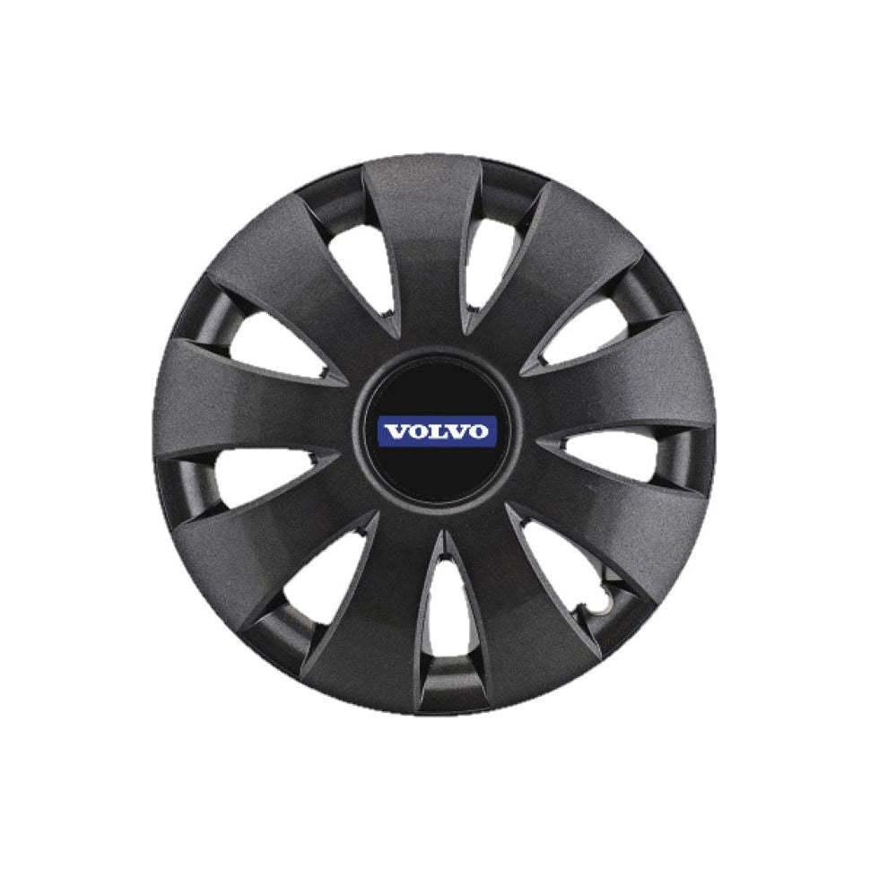 Set 4 capace roti Aura grafit R15, pentru gama auto Volvo