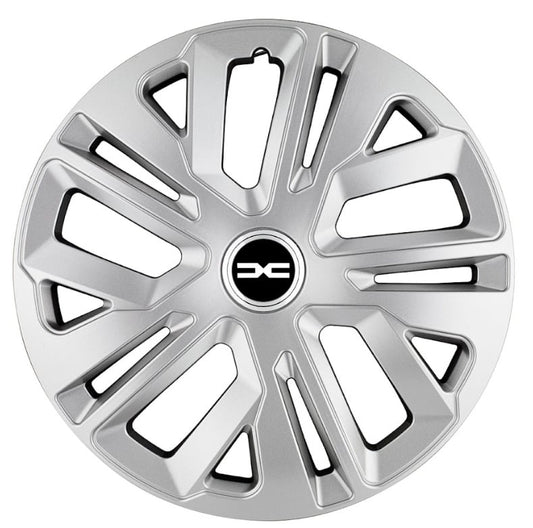 Set 4 Capace Roti 15 inchi (R15) Raven Gri Compatibile Cu Dacia Nou