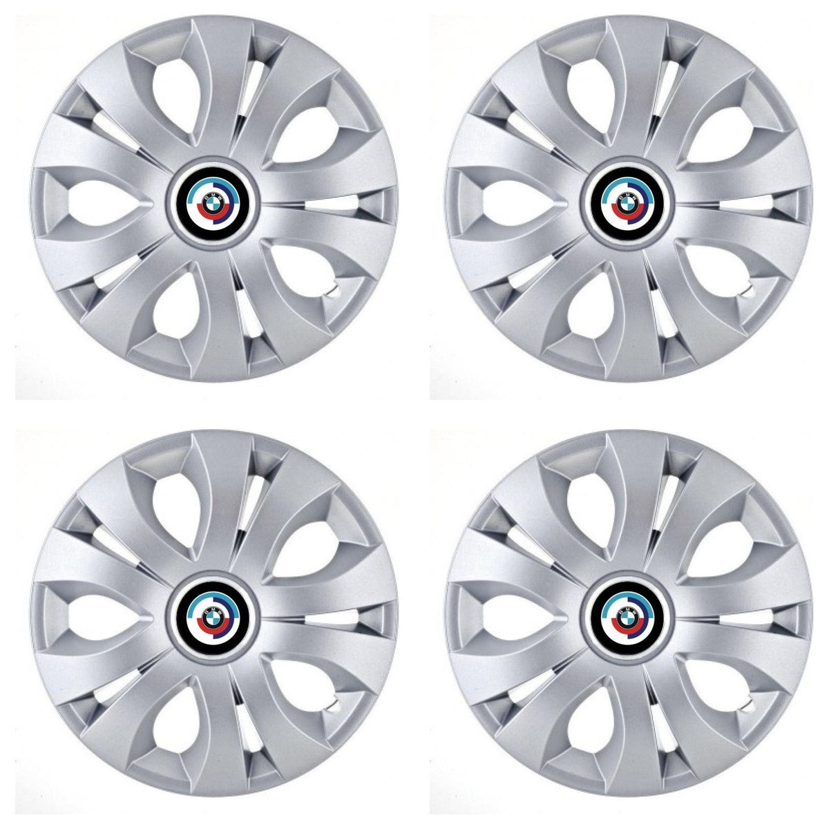Set 4 Capace Roti 16 inchi (R16), Compatibil Cu BMW Nou, model Top Gri