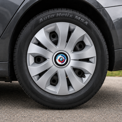 Set 4 Capace Roti 16 inchi (R16), Compatibil Cu BMW Nou, model Top Gri
