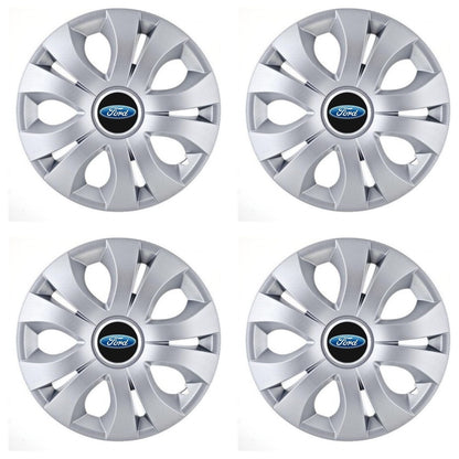 Set 4 Capace Roti 16 inchi (R16), Compatibil Cu Ford, model Top Gri