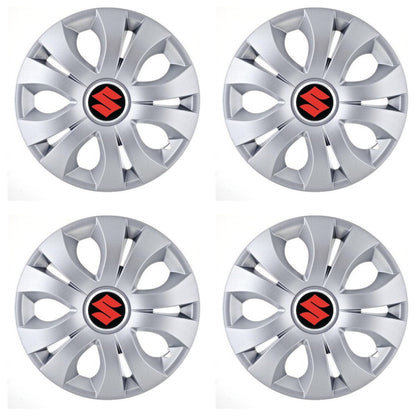 Set 4 Capace Roti 16 inchi (R16), Compatibil Cu Suzuki, model Top Gri