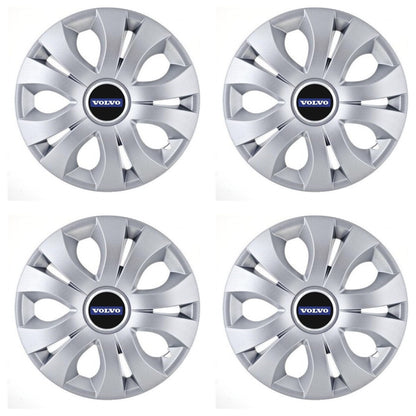 Set 4 Capace Roti 16 inchi (R16), Compatibil Cu Volvo, model Top Gri