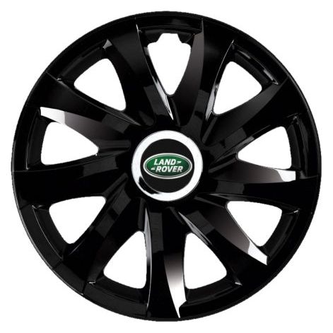 Set 4 Capace Roti Autohelix MSA® potrivite jantelor de 14 inch, pentru Land Rover, model Drift Black