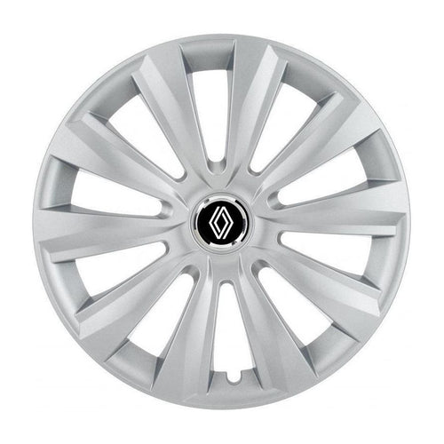Set 4 Capace Roti Autohelix MSA® potrivite jantelor de 14 inch, pentru Renault Nou model Delta Gray