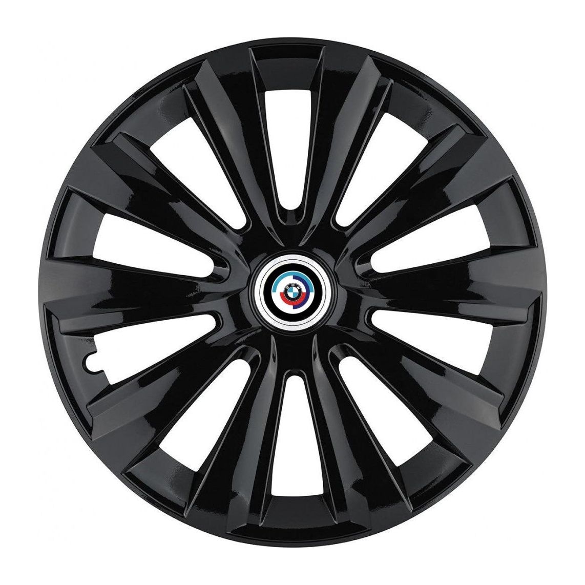 4 darabos Autohelix MSA® dísztárcsa készlet 14 colos felnikre, BMW New Delta Black modellhez