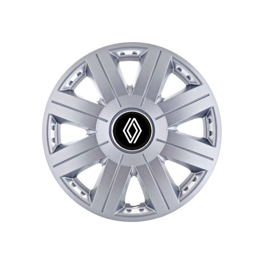 4 darabos Autohelix MSA® dísztárcsa készlet 14 colos felnikre, Renault New Cosmos Gray modellhez