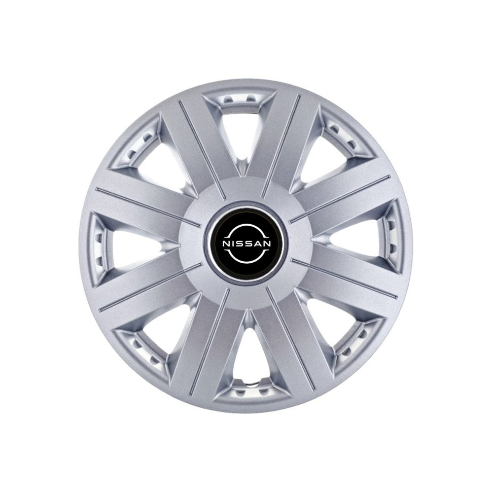 Set 4 Capace Roti Autohelix MSA® potrivite jantelor de 14 inch, pentru Nissan Nou model Cosmos Gray