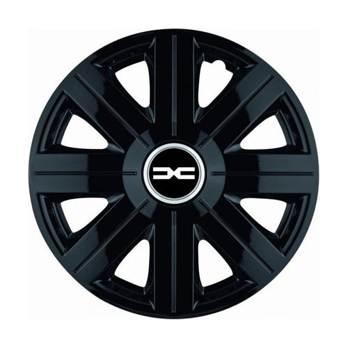Set 4 Capace Roti Autohelix MSA® potrivite jantelor de 14 inch, pentru Dacia Nou model Cosmos Black