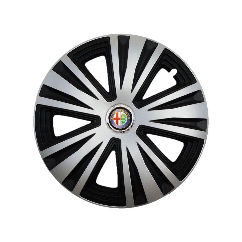 Set 4 Capace Roti potrivite jantelor de 14 inch, pentru Alfa Romeo, model Glory Mix