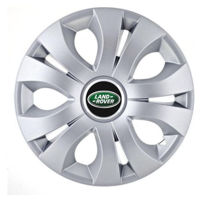 4 darab 14 colos (R14) keréktárcsa dísztárcsa készlet, Land Rover kompatibilis, Top szürke modell