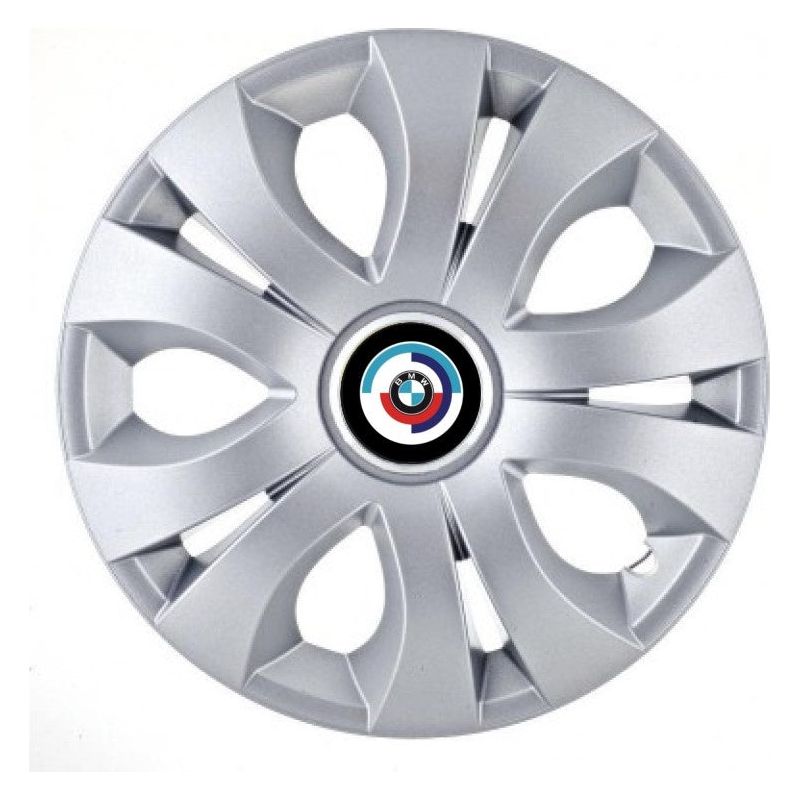 Set 4 Capace Roti 14 inch (R14), Compatibil Cu BMW Nou, model Top Gri